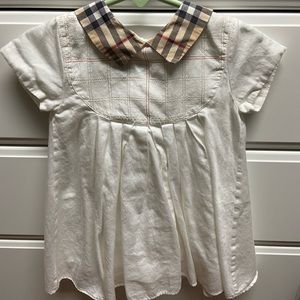 Burberry baby girls dress 12M